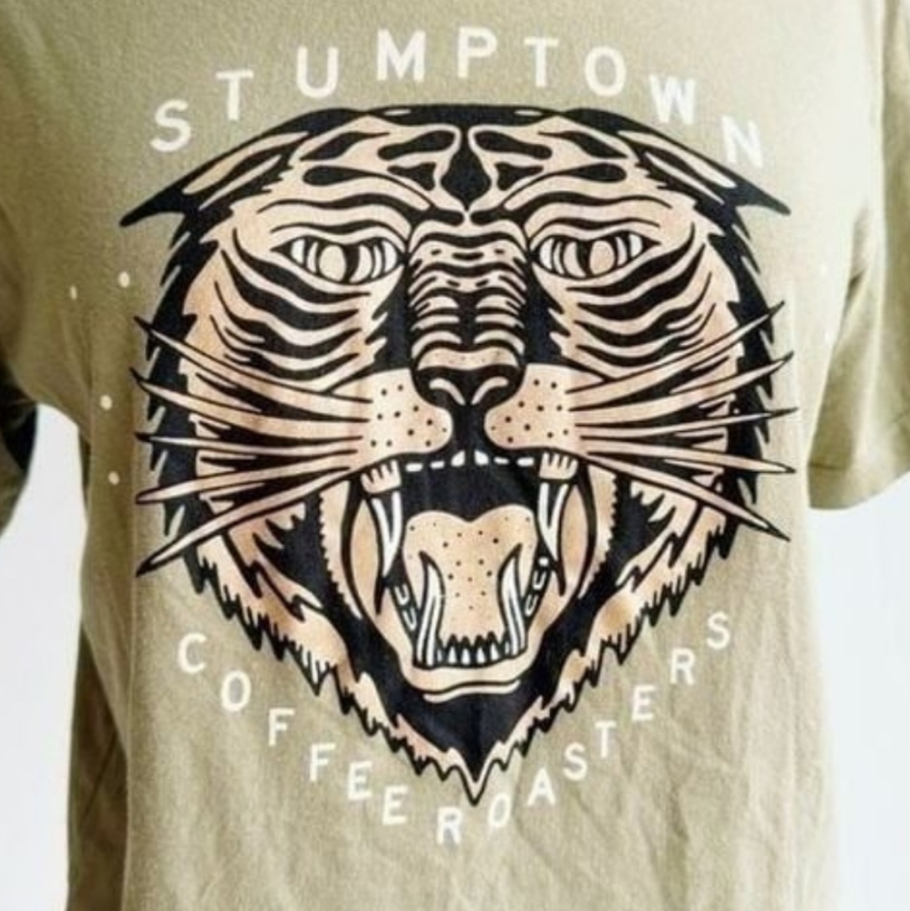 MAJOR ISO!!! Stumptown coffee Tiger Shirt